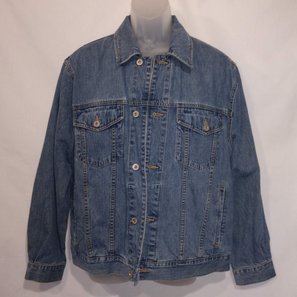 Eddie Bauer Men's Jean Jacket, sz M - Picture 1 of 5